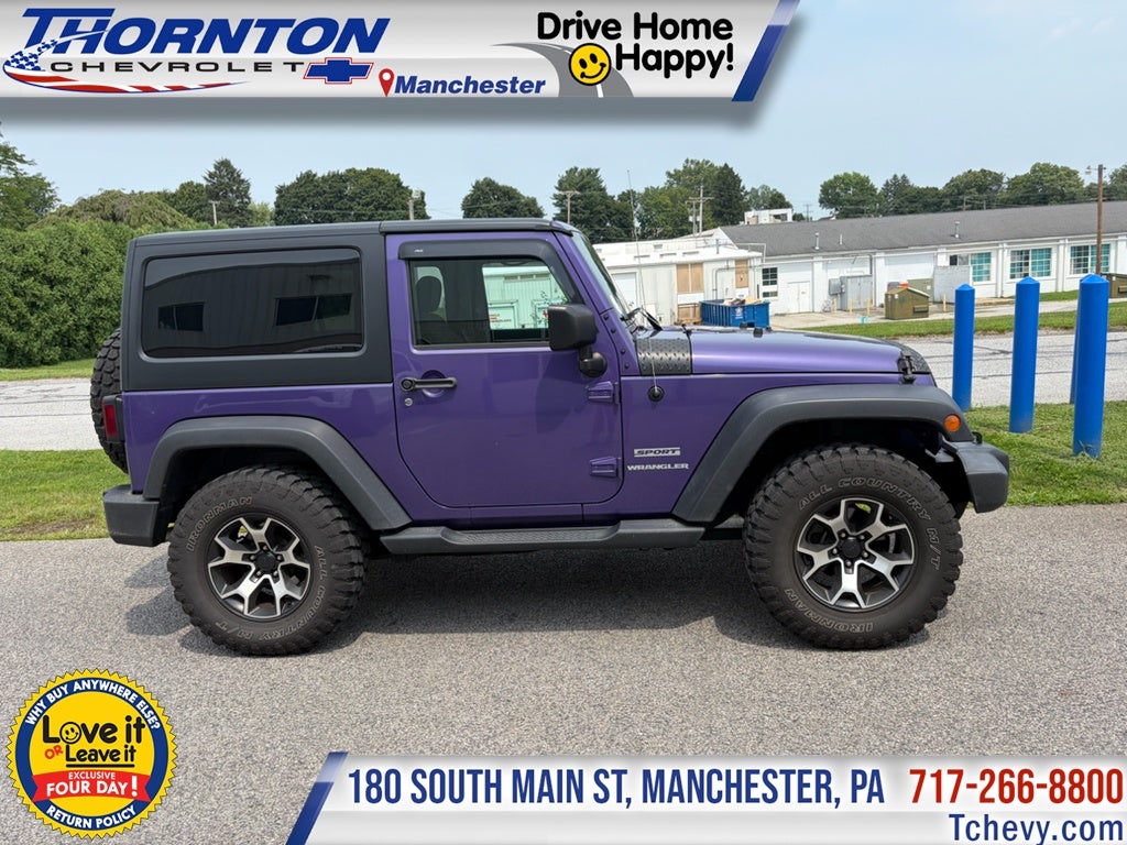 2017 Jeep Wrangler Sport