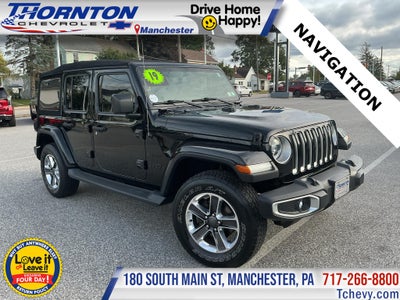 2019 Jeep Wrangler Unlimited Sahara 4x4