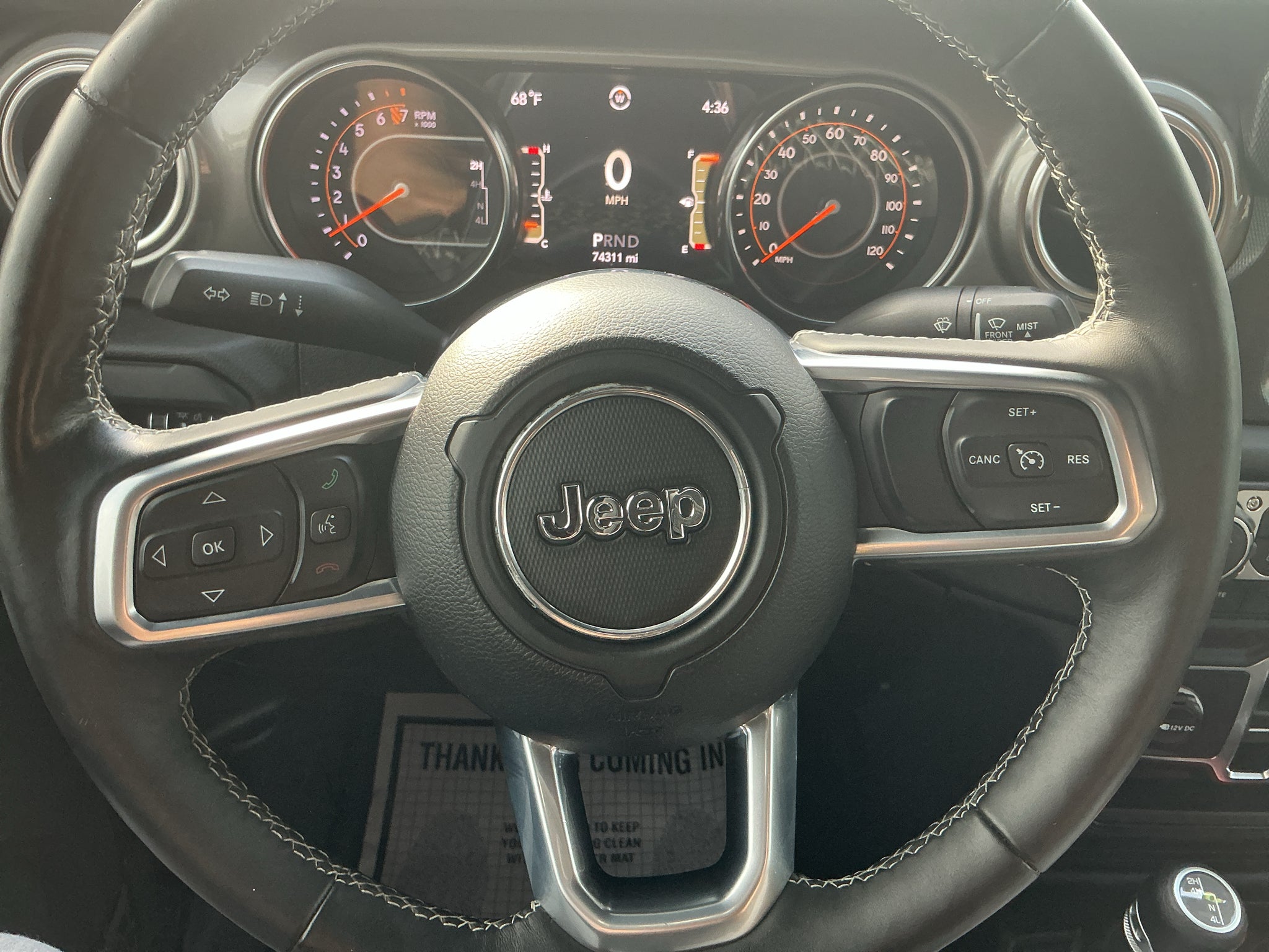 2019 Jeep Wrangler Unlimited Sahara 4x4