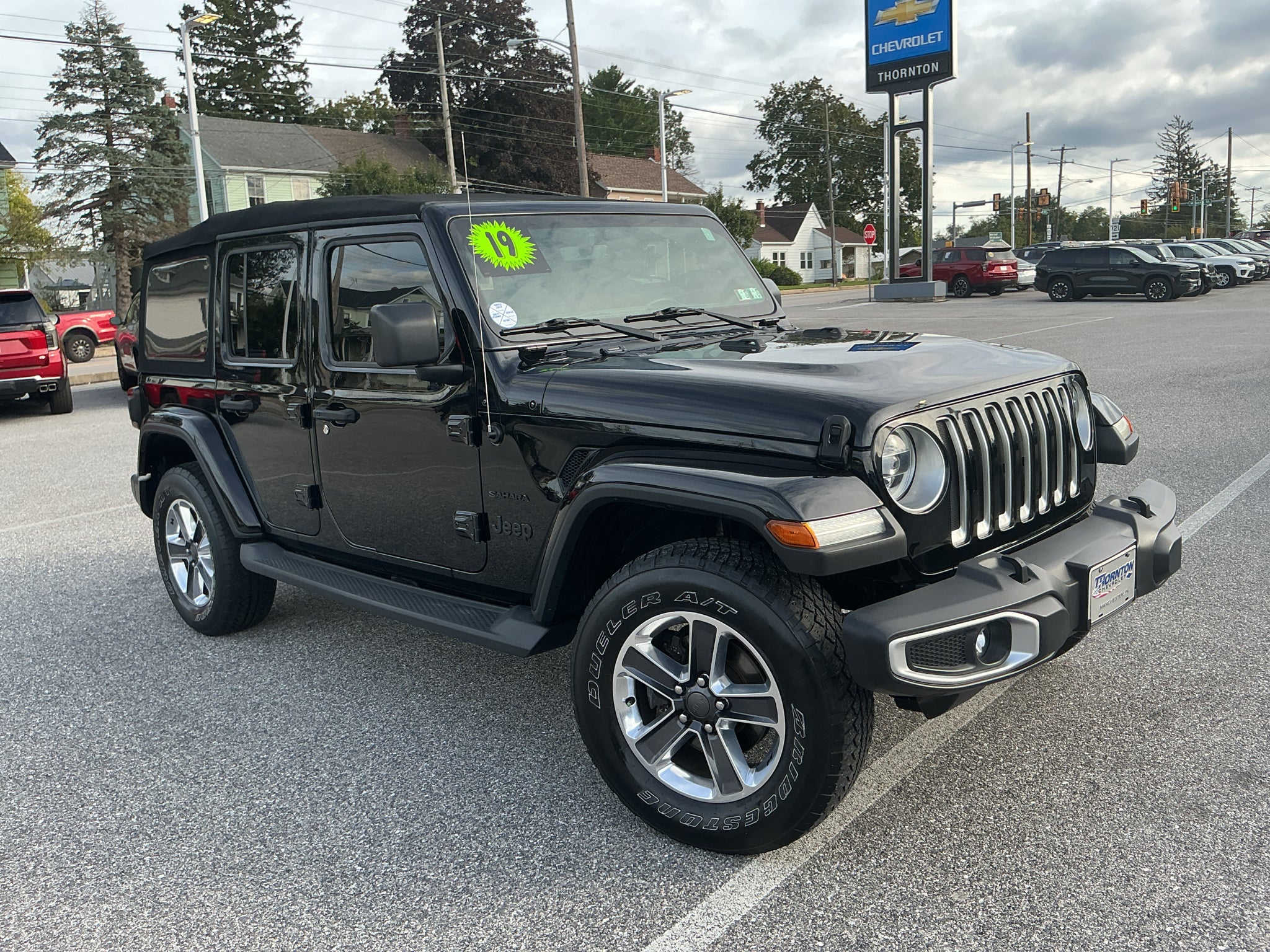 2019 Jeep Wrangler Unlimited Sahara 4x4