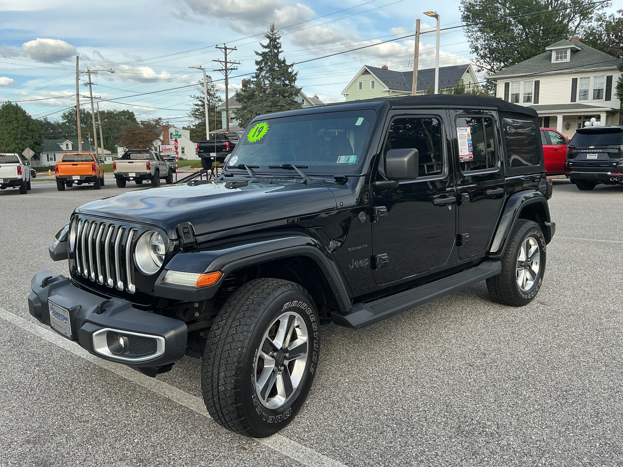 2019 Jeep Wrangler Unlimited Sahara 4x4