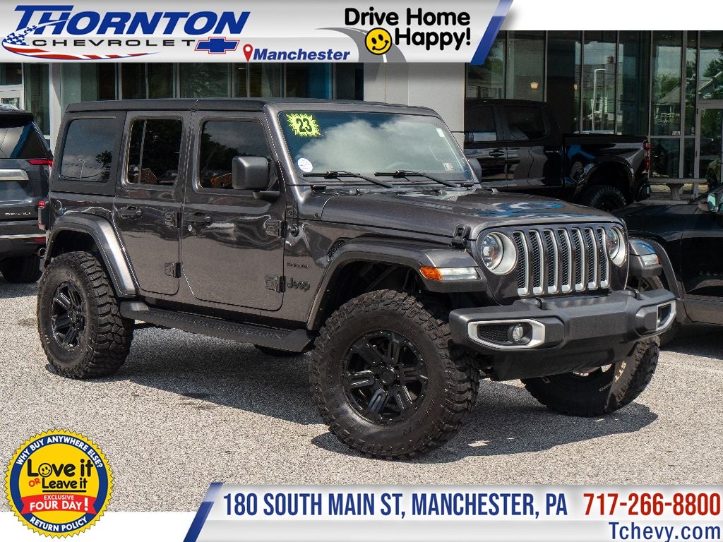 2023 Jeep Wrangler 4-Door Sahara 4x4