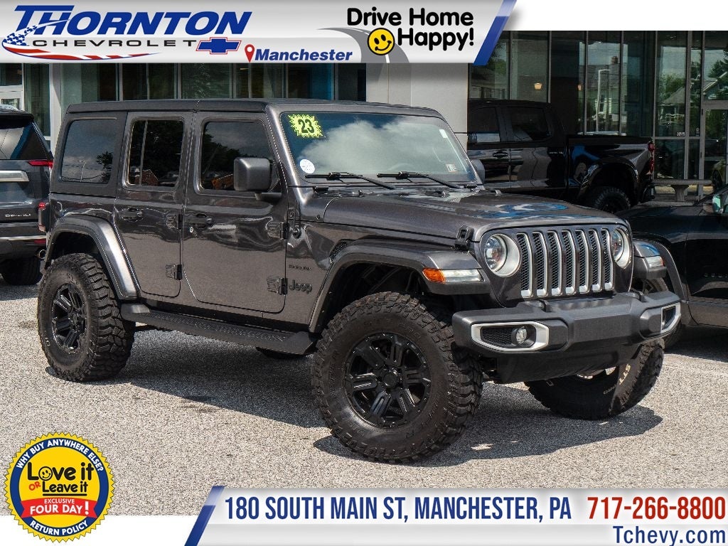 2023 Jeep Wrangler 4-Door Sahara 4x4