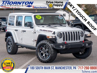 2021 Jeep Wrangler Unlimited Rubicon 4X4