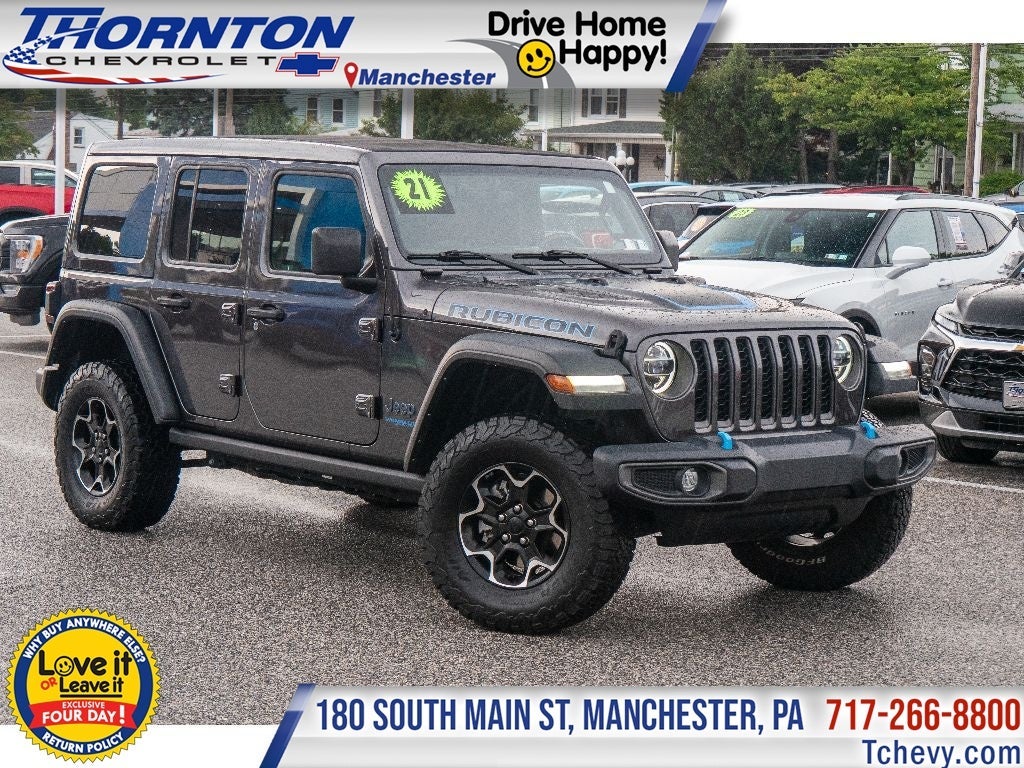 2021 Jeep Wrangler 4xe Unlimited Rubicon