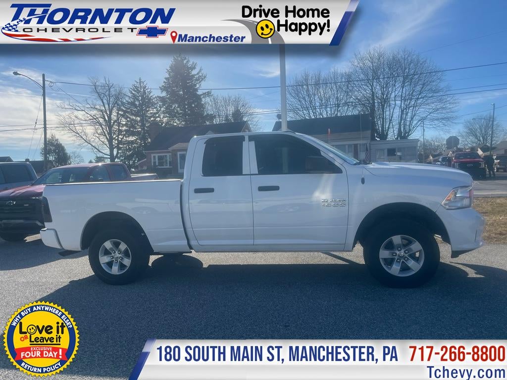 2017 RAM 1500 Express Quad Cab 4x4 6'4" Box