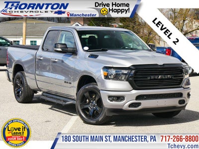2021 RAM 1500 Big Horn Quad Cab 4x4 6'4" Box