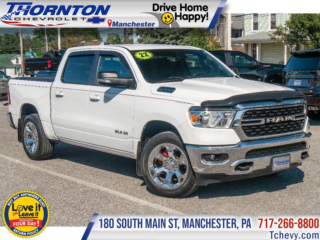 2022 RAM 1500 Big Horn Crew Cab 4x4 5'7" Box