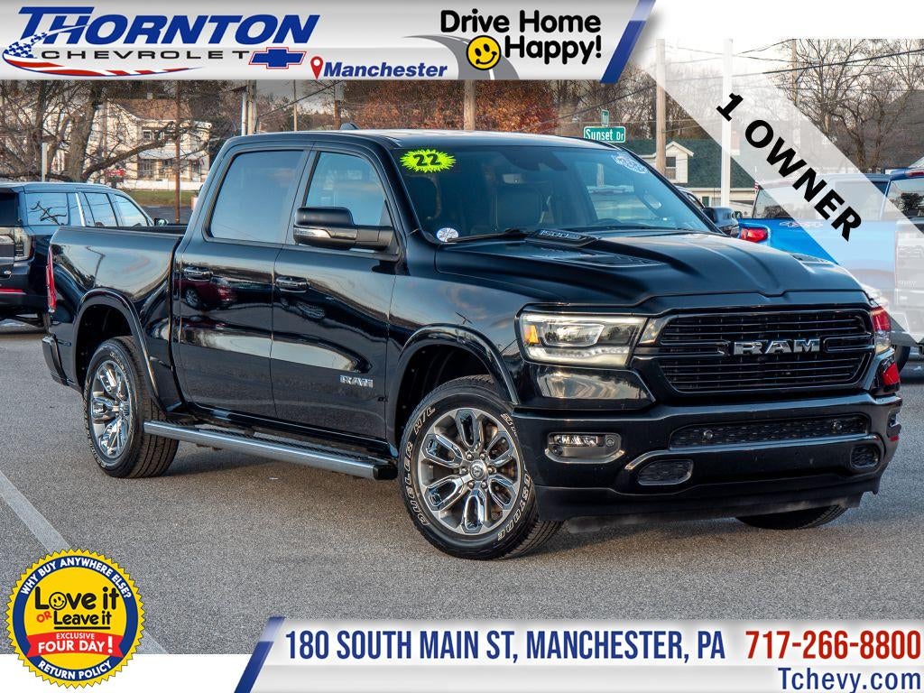 2022 RAM 1500 Laramie Crew Cab 4x4 5'7" Box