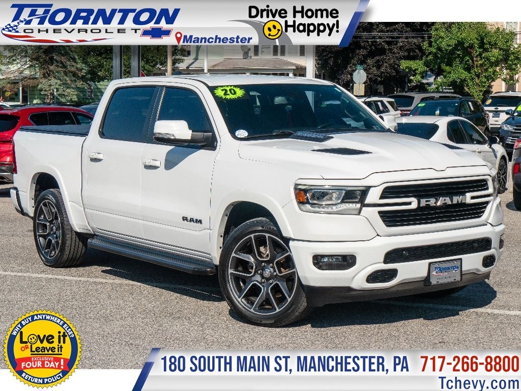 2020 RAM 1500 Laramie Crew Cab 4x4 5'7" Box