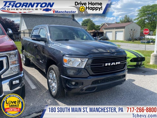 2021 RAM 1500 Big Horn Crew Cab 4x4 6'4" Box