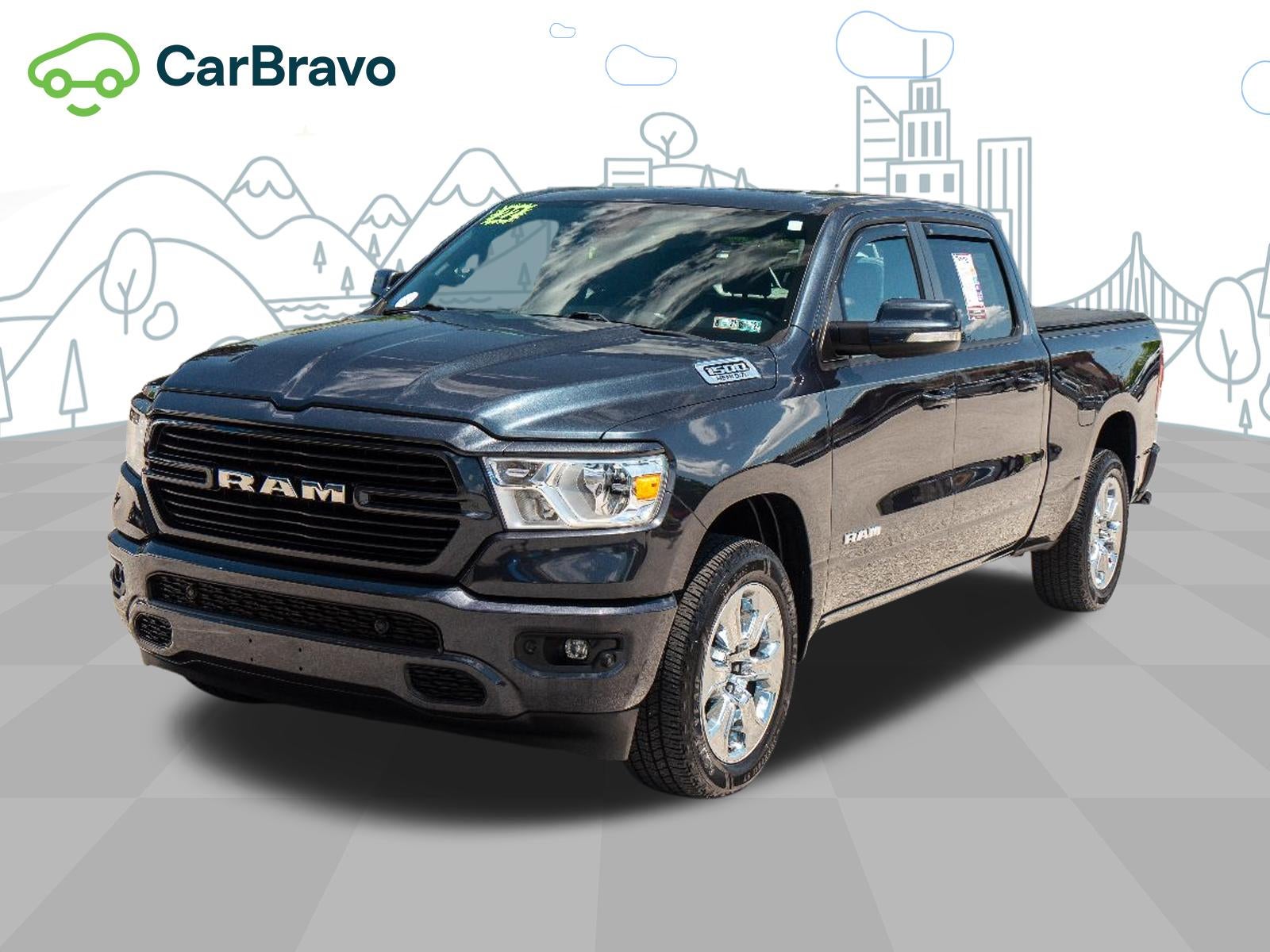 2021 RAM 1500 Big Horn Crew Cab 4x4 6'4" Box