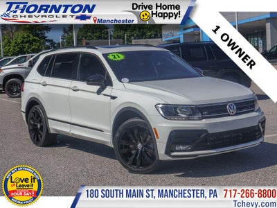 2021 Volkswagen Tiguan 2.0T SE R-Line Black