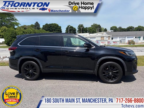 2019 Toyota Highlander SE
